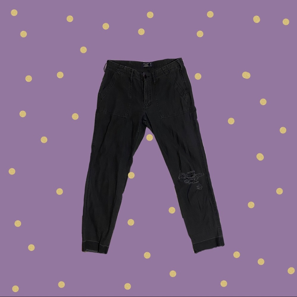 Fitted cargo pants